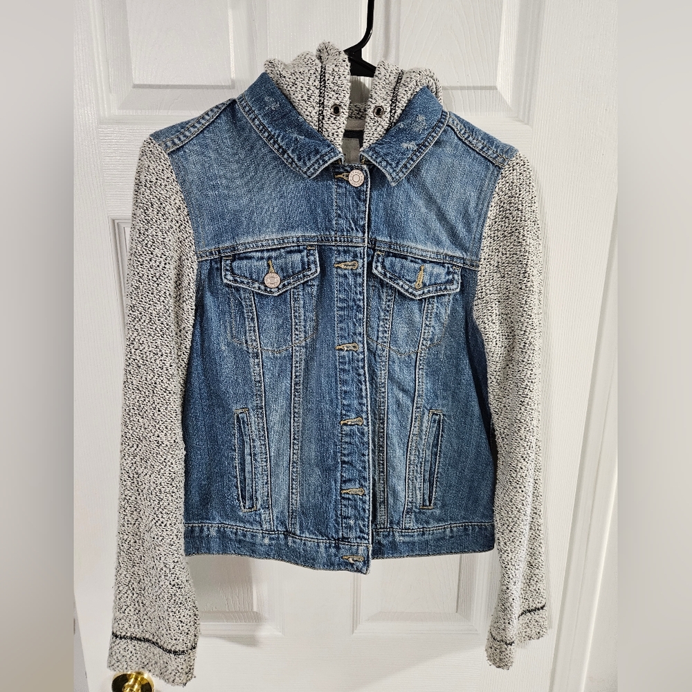 🥳 Garage Sweater Jean Jacket